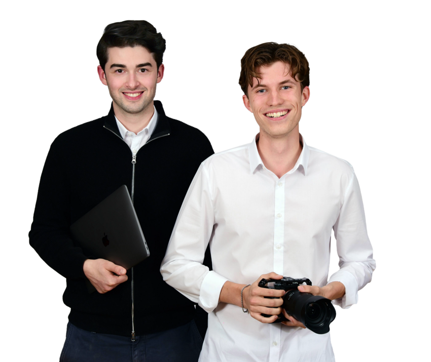 Lyonel Fabian und Marten Wendt
